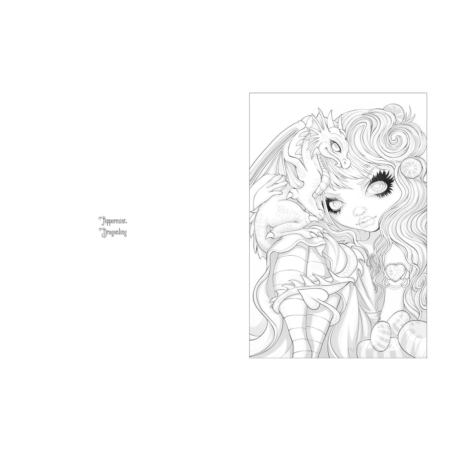 DRAGONLING COLOURING BOOK