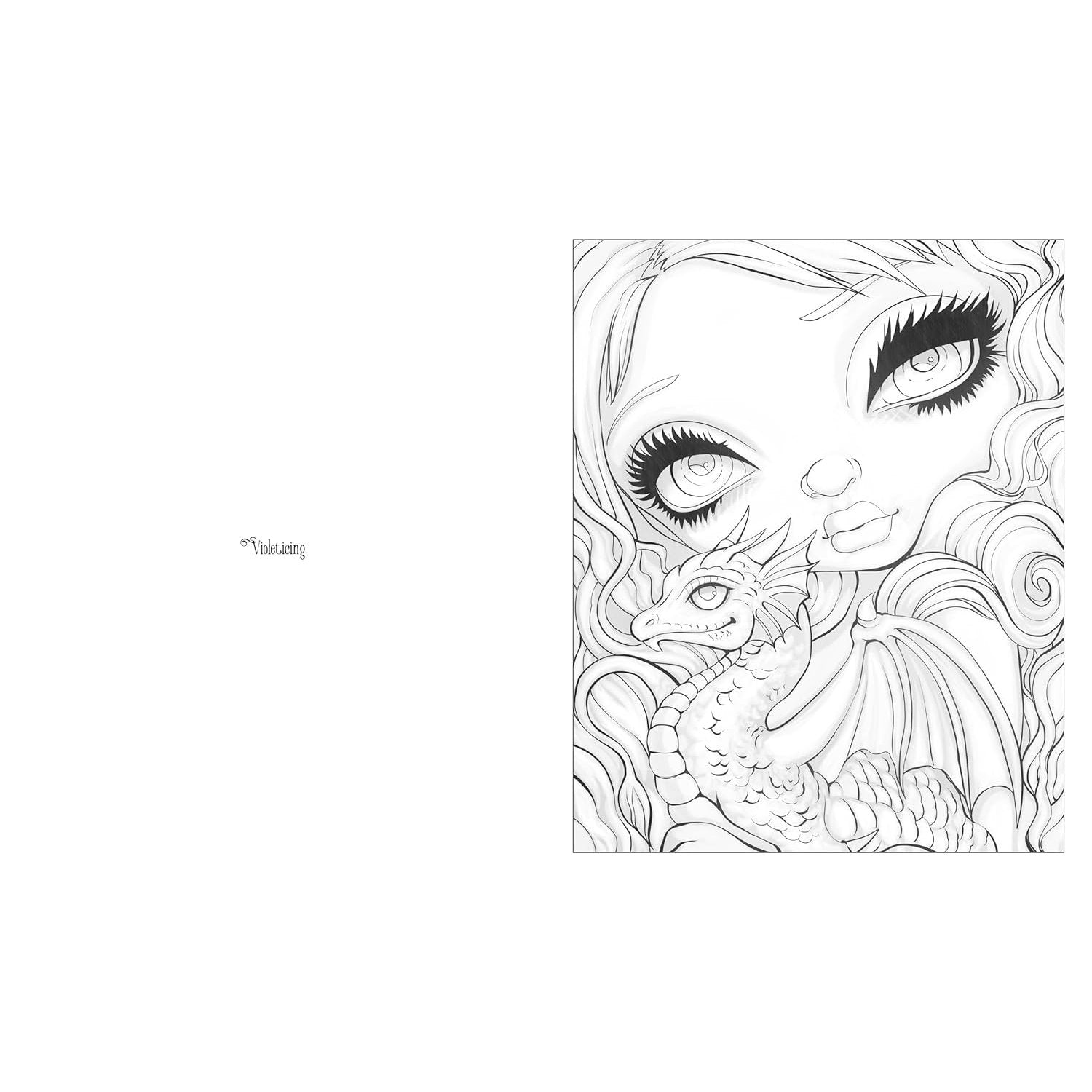 DRAGONLING COLOURING BOOK