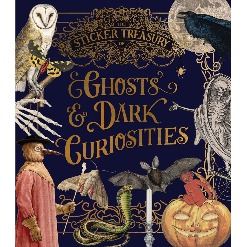 STICKER TREASURY OF GHOSTS AND DARK CURIOSITIES