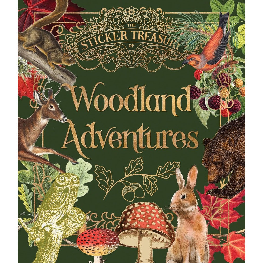 STICKER TREASURY WOODLAND ADVENTURES