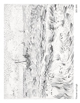 PAINT THE MASTERS: 28 BEAUTIFUL BLACK-AND-WHITE POSTERS
