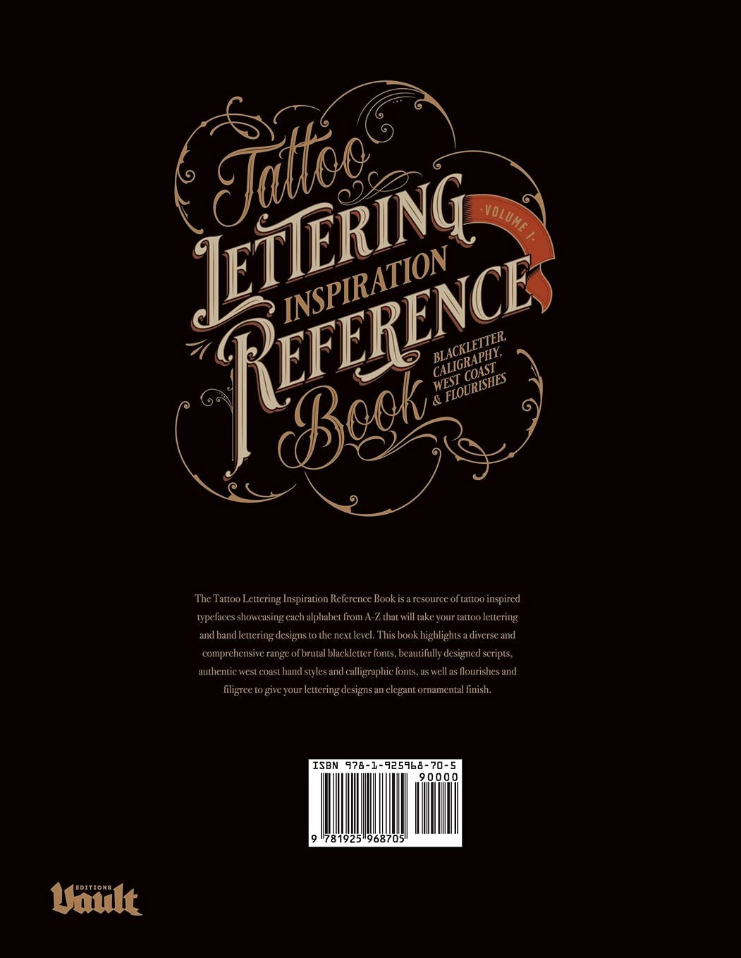 TATTOO LETTERING INSPIRATION REFERENCE BOOK