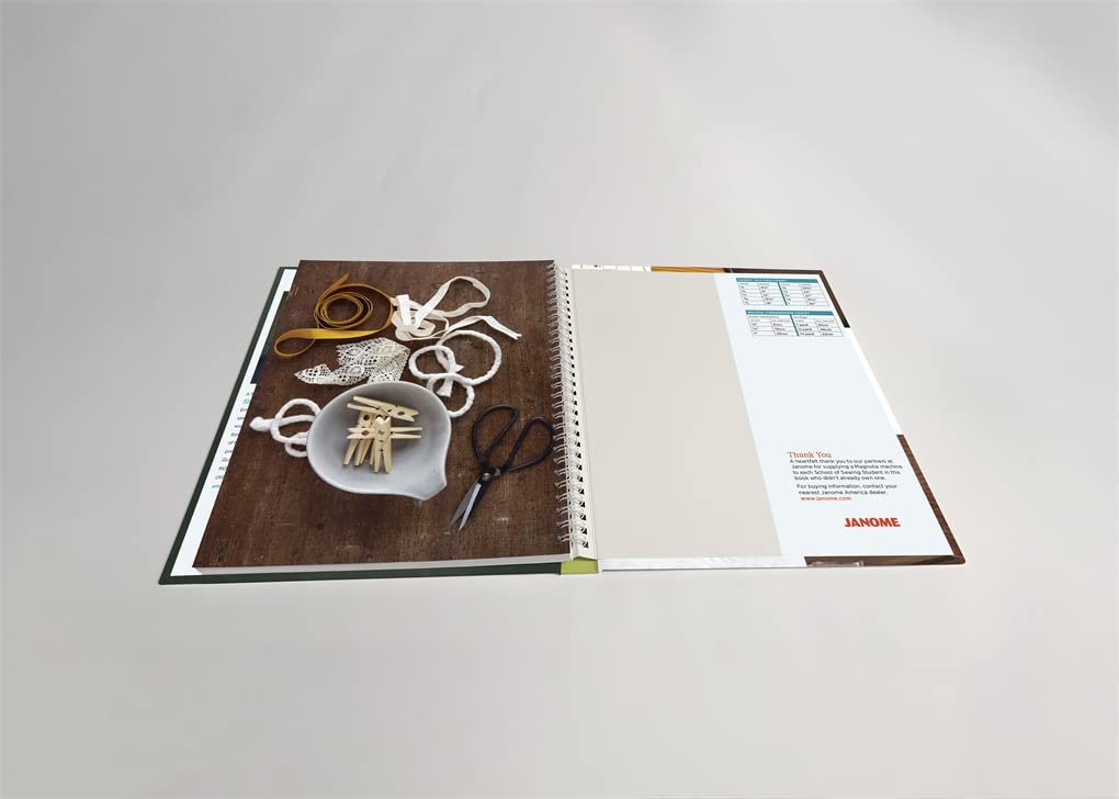 SCHOOL OF SEWING 9WIRO LAY FLAT BINDING)