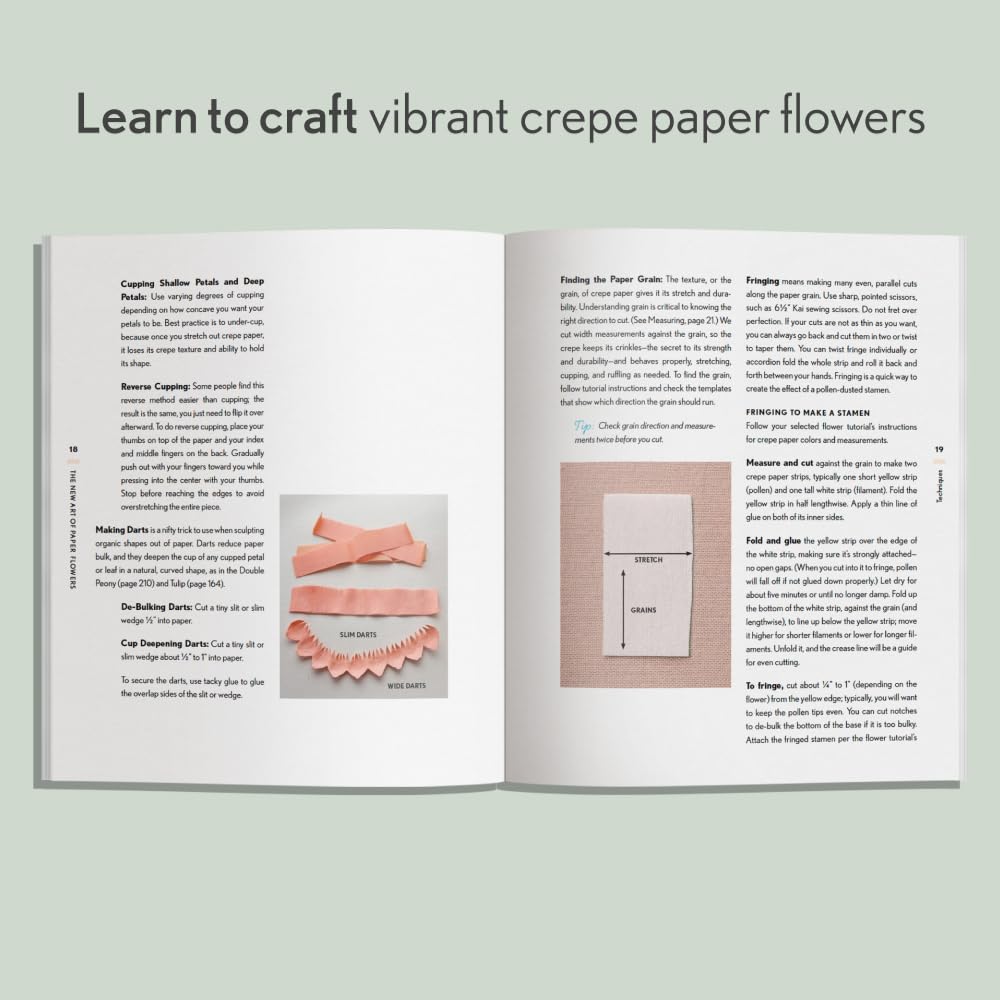 NEW ART OF PAPER FLOWERS