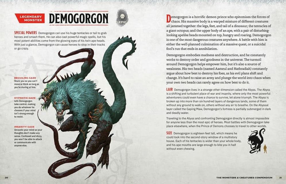 MONSTERS & CREATURES COMPENDIUM