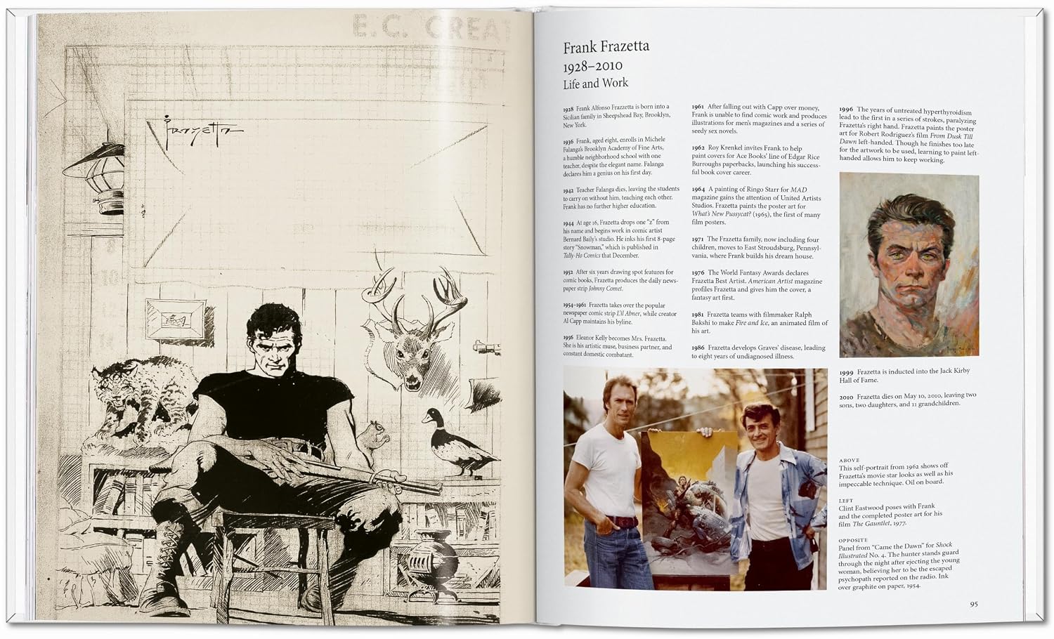 THE FANTASTIC WORLDS OF FRANK FRAZETTA. 45TH ED.