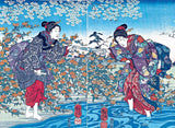 SPRING IN JAPAN: WOODBLOCK PRINTS BY HOKUSAI, HIROSHIGE AND OTHER ARTISTS