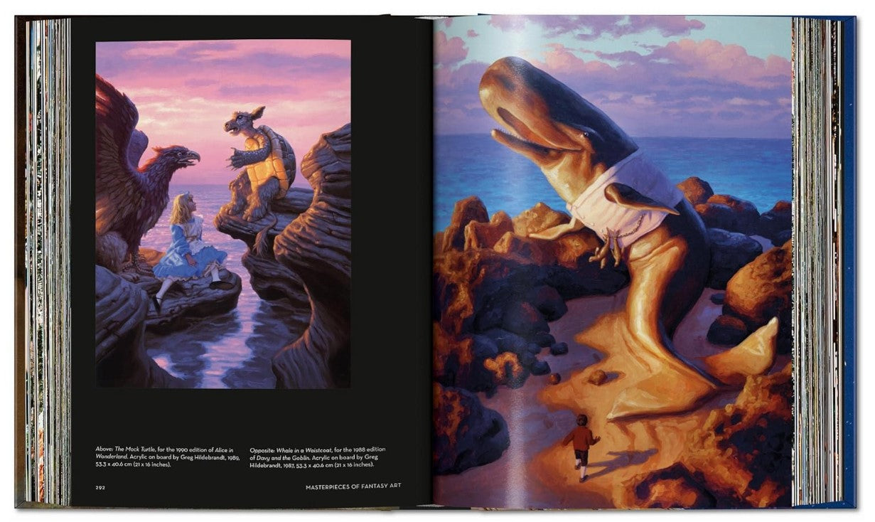 MASTERPIECES OF FANTASY ART 40TH ED
