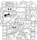 SUPER KAWAII COLOURING BOOK