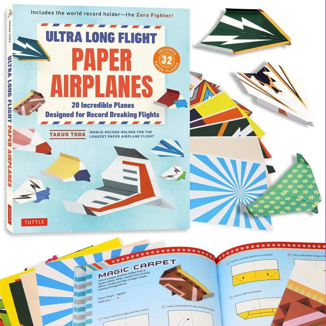 ULTRA LONG FLIGHT PAPER AIRPLANES