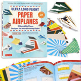 ULTRA LONG FLIGHT PAPER AIRPLANES