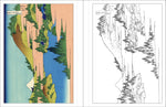 HOKUSAI PRINTS COLORING BOOK