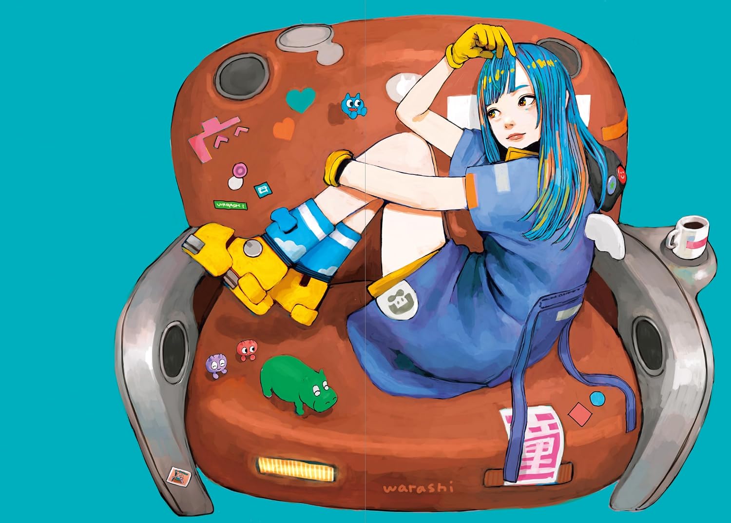 ZASHIKIWARASHI ARTWORKS: COLOR PALETTE