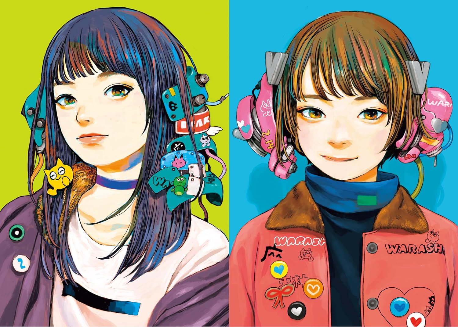 ZASHIKIWARASHI ARTWORKS: COLOR PALETTE