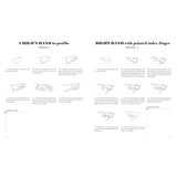 LEARN TO DRAW HANDS WITH 50 MODELS
