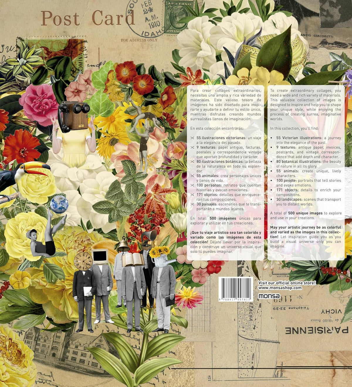 IMAGE TREASURE FOR COLLAGE ART
