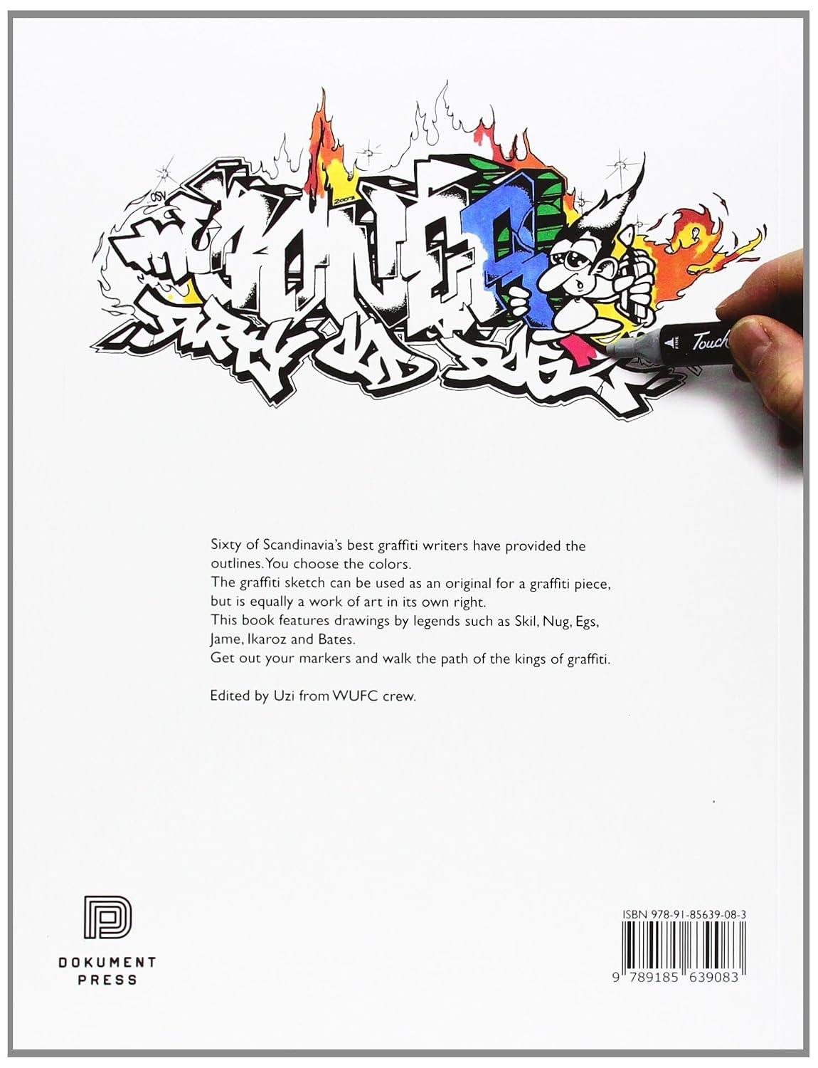 GRAFFITI COLORING BOOK