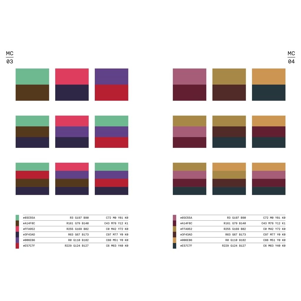 PALETTE PLAYBOOK NATURAL COLOUR COMBINATIONS