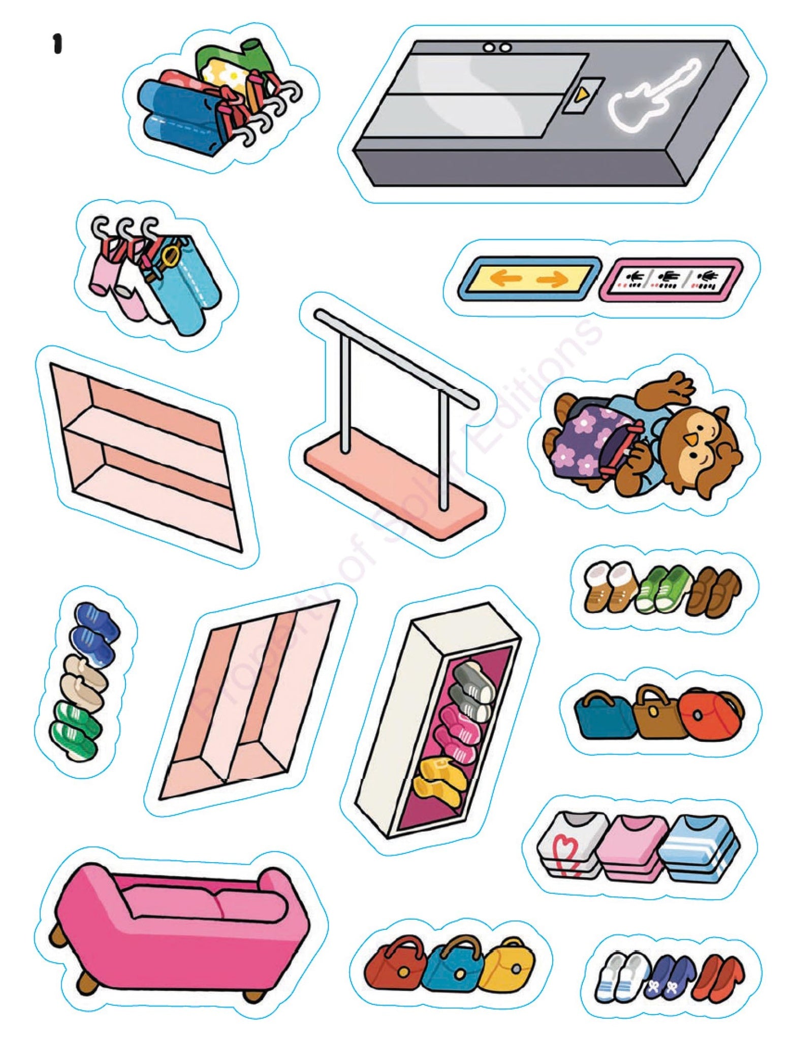 MINI HOME SWEET COZY STICKER BOOK