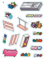 MINI HOME SWEET COZY STICKER BOOK