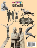 CUT OUT AND COLLAGE BOOK VINTAGE PEOPLE