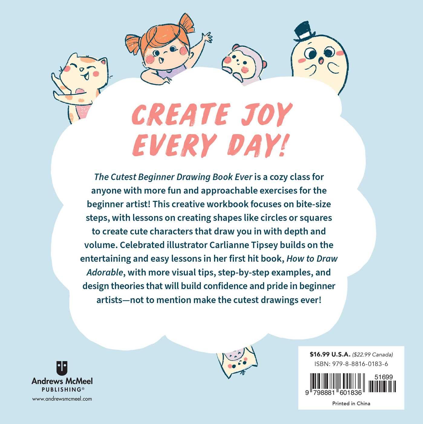 THE CUTEST BEGINNER DRAWING BOOK EVER