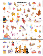 STICKER PARTY: DOGS