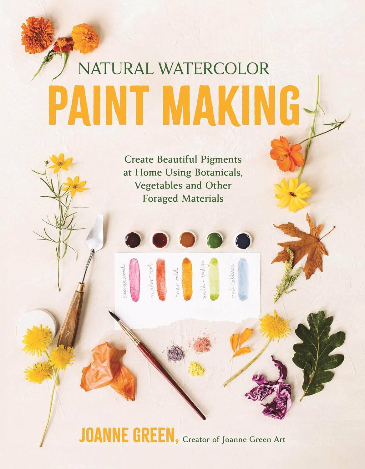 NATURAL WATERCOLOR PAINT MAKING