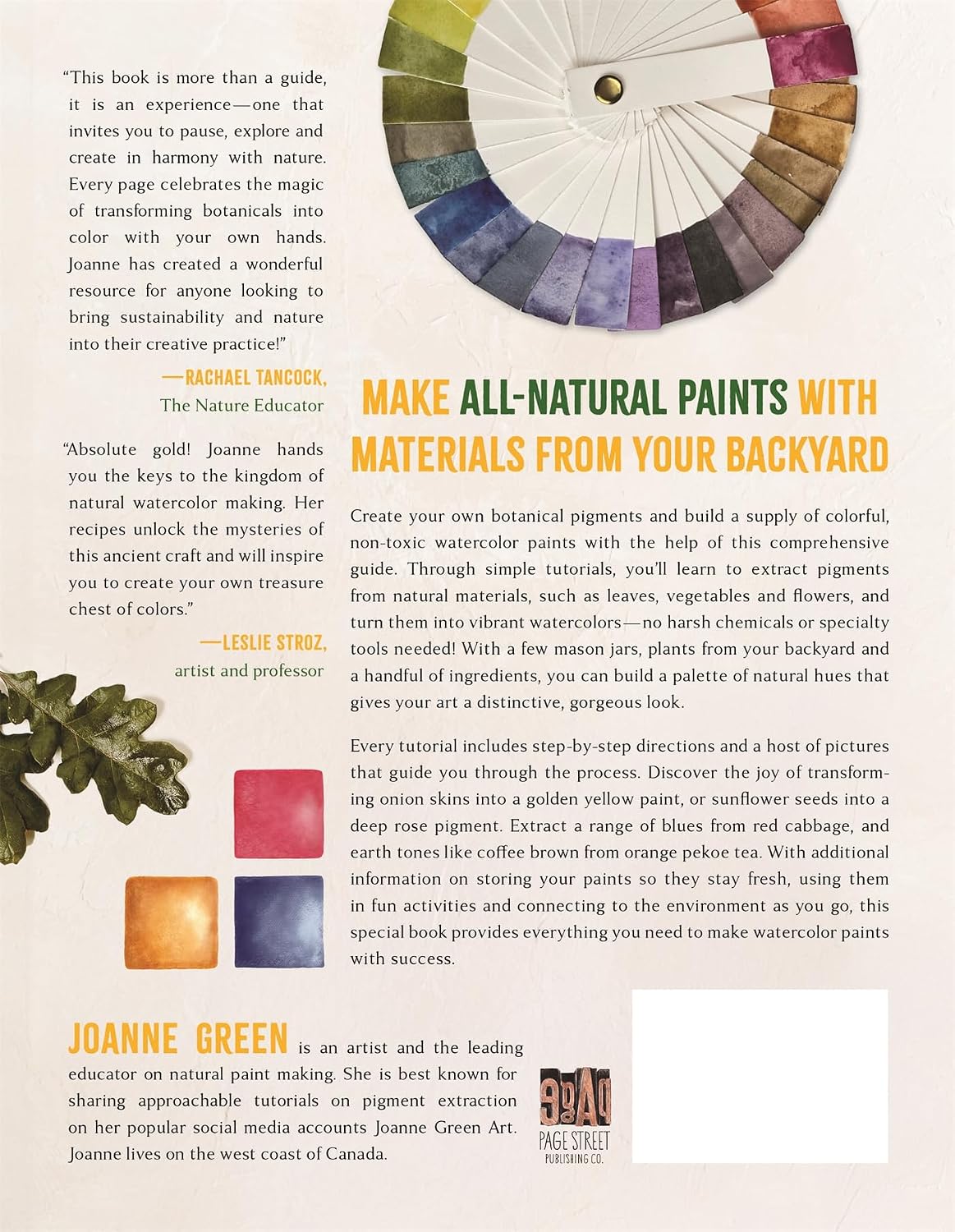 NATURAL WATERCOLOR PAINT MAKING