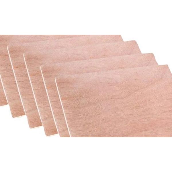 Bud Nosen Models Okoume Mahogany Plywood Panel 200x300x3mm