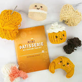 MINI PATISSERIE DIY CROCHET TRIO KIT - CREATE 3 SWEET TREATS