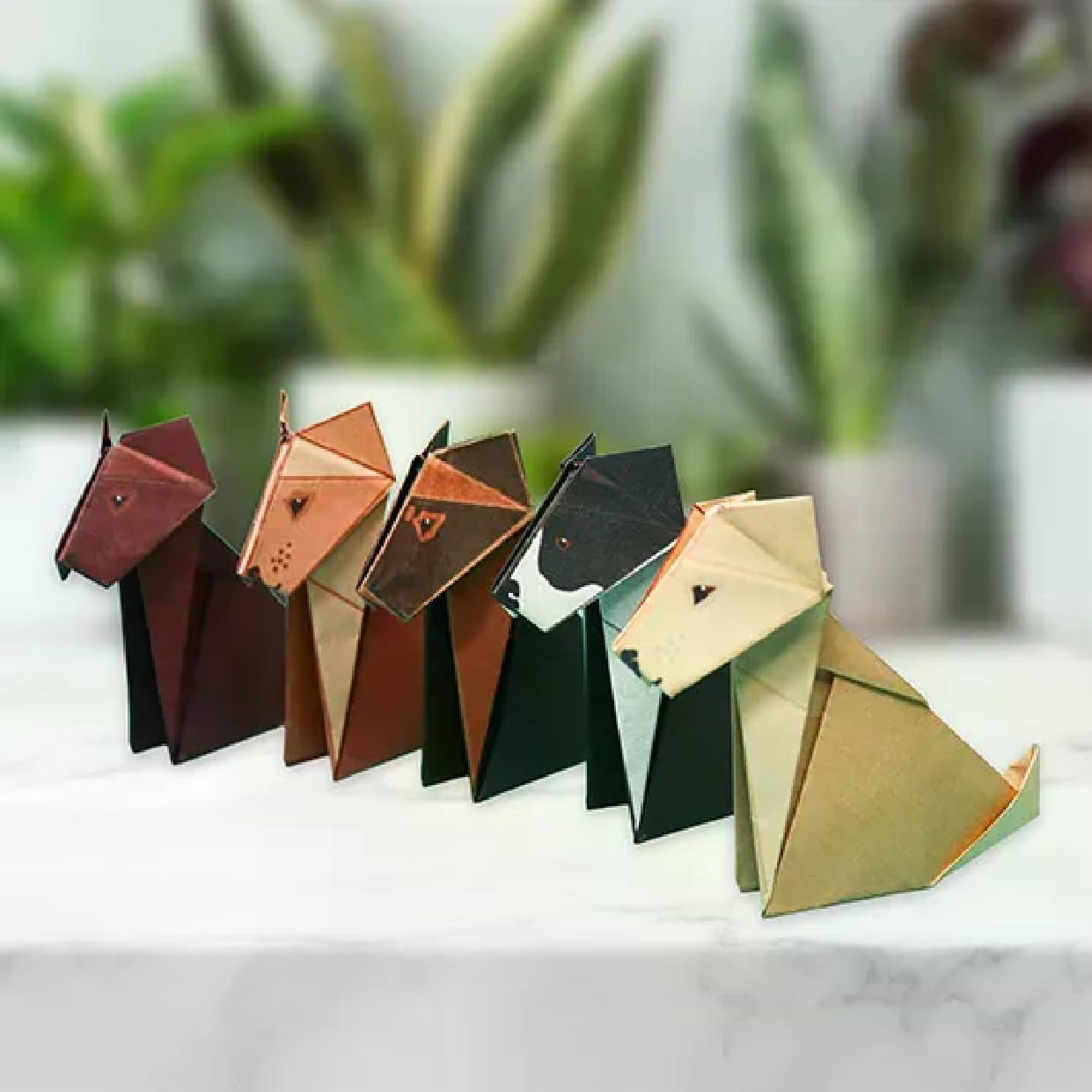 DOG ORIGAMI KIT - MAKE 50 PAPER DOGS