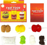 MINI FAST FOOD DIY CROCHET TRIO KIT - CREATE 3 TASTY CHARACTERS