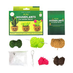 MINI HOUSEPLANTS DIY CROCHET TRIO KIT - CREATE 3 ADORABLE PLANTS