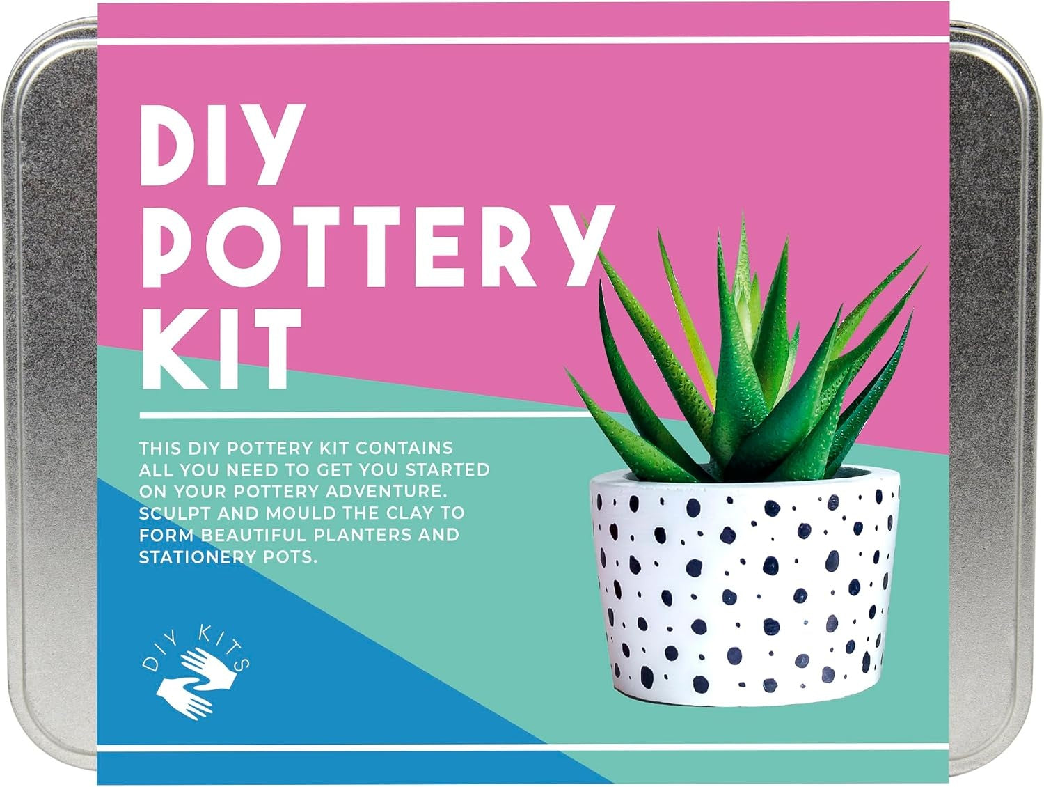 DIY POTTERY KIT - CERAMIC PAINTING SET FOR ALL AGES
