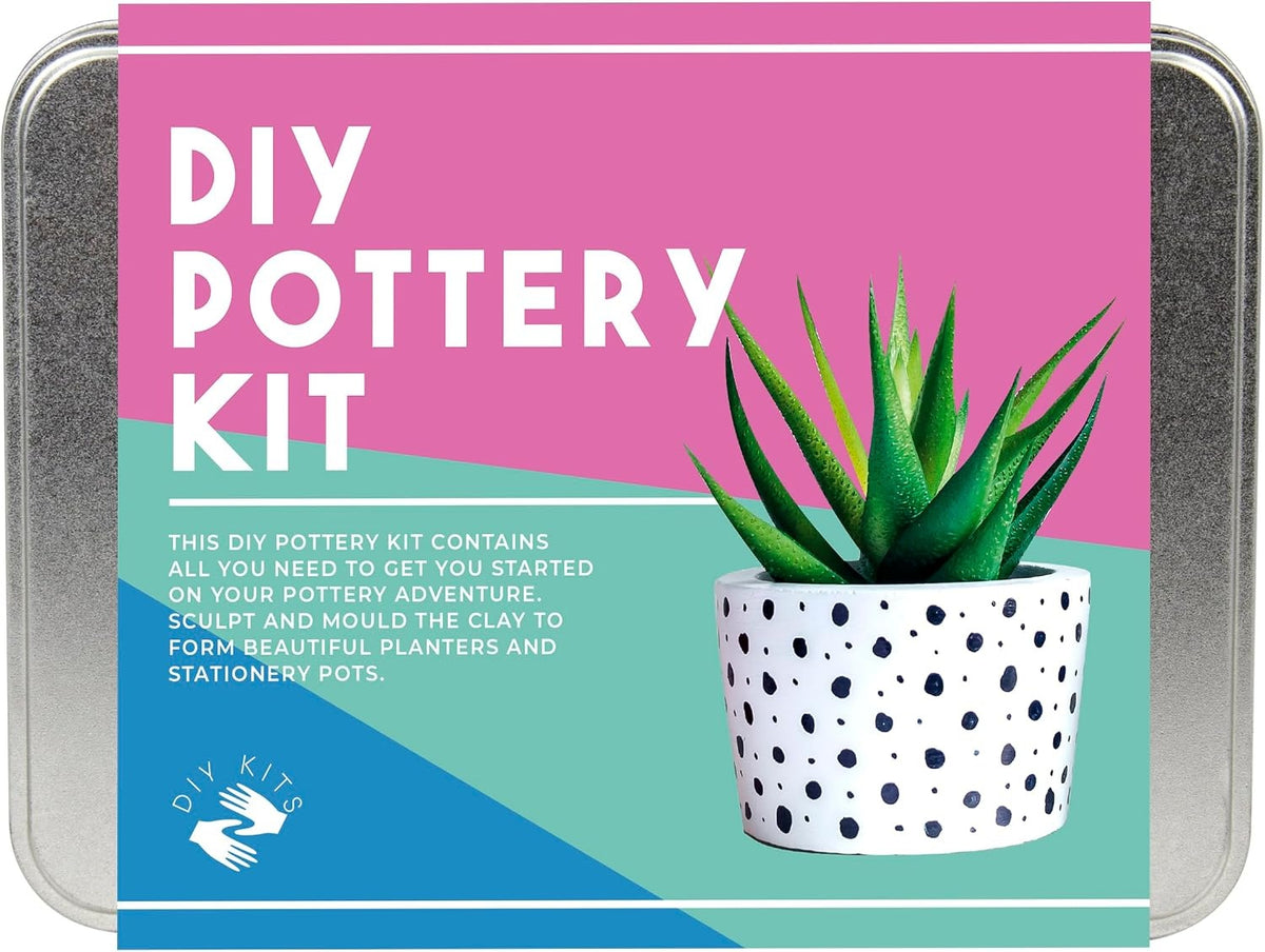 DIY POTTERY KIT - CERAMIC PAINTING SET FOR ALL AGES