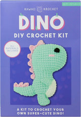 DINO DIY CROCHET KIT - CROCHET YOUR VERY OWN ROARSOME DINOSAUR COMPANION