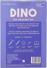DINO DIY CROCHET KIT - CROCHET YOUR VERY OWN ROARSOME DINOSAUR COMPANION