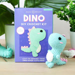 DINO DIY CROCHET KIT - CROCHET YOUR VERY OWN ROARSOME DINOSAUR COMPANION