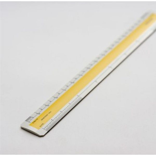 Blundell Harling Imperial Architects Scale Ruler 12"