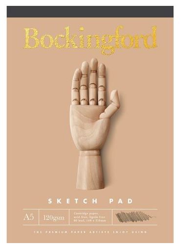 Bockingford B21 Sketch Pad 120gsm 60 Sheets