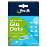 Bostik Clear Glu Dots Repostitionable