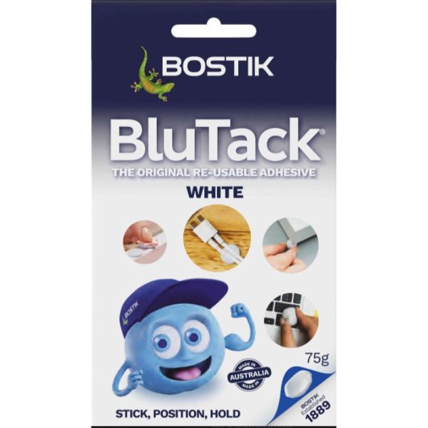 Bostik Blu Tack White 75g