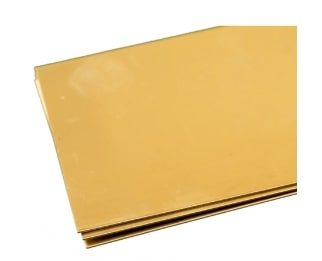 K&S Sheet Single Brass 0.032x4x10"