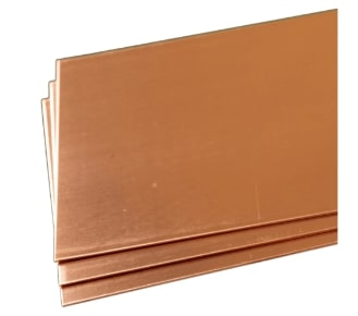 K&S Sheet Single Copper 0.016x4x10"