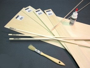 Bud Nosen Models Basswood Stick Square 3/32x24"