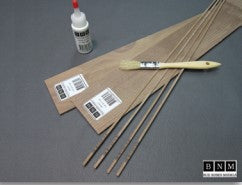 Bud Nosen Models Walnut Stick Square 1/16x24"
