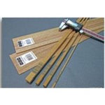 Bud Nosen Models Mahogany Wood Stick Square 1/16x24"