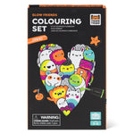 NEON COLOURING SET - GLOW FRIENDS