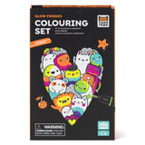 NEON COLOURING SET - GLOW FRIENDS